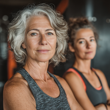Grup de seniori făcând yoga și exerciții de flexibilitate
